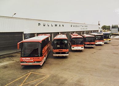 histoire de Pullman aquitaine